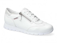 chaussure mobils lacets donia blanc